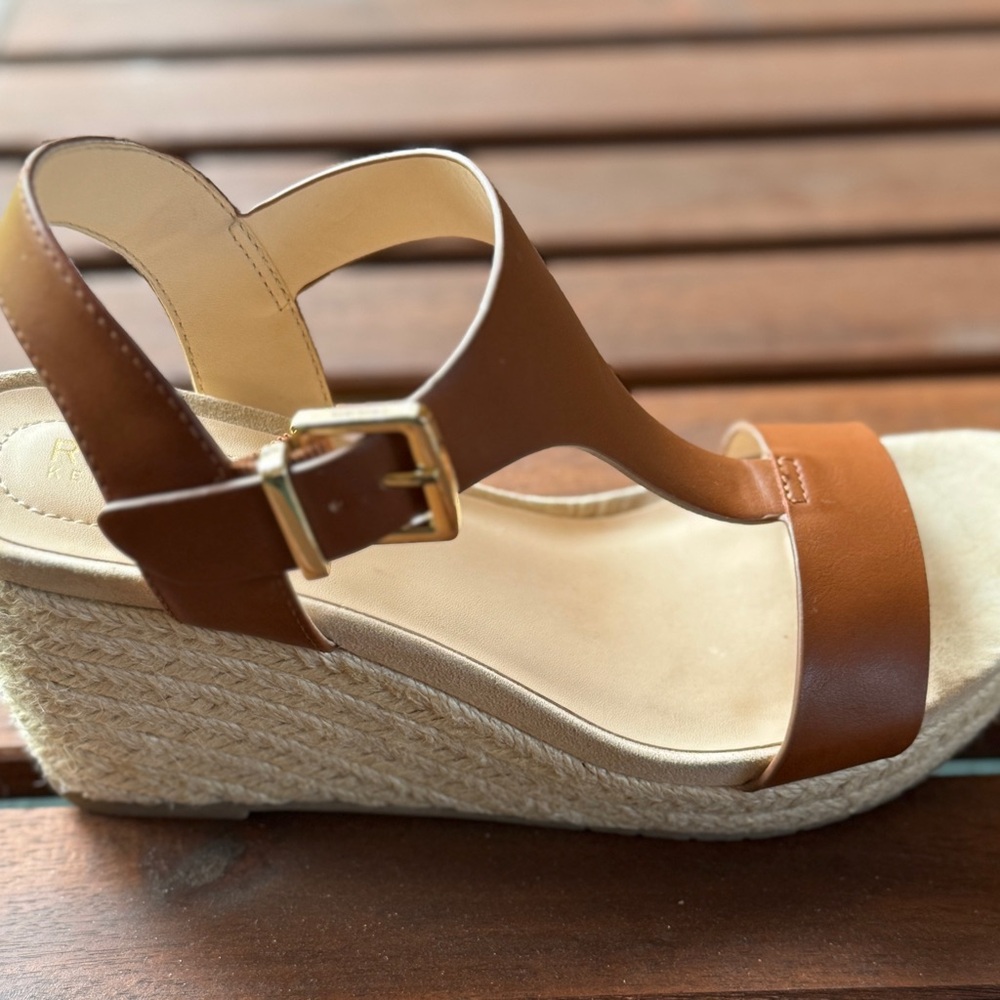Brown Wedge Sandals